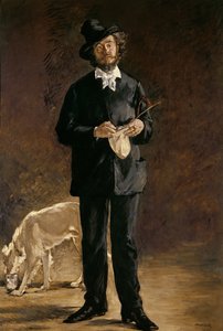 Kunstneren eller portrættet af Gilbert Marcellin Desboutin, 1875